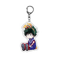 Cadeau promotionnel Anime imprimé personnalisé Lovely Boy Logo Logo Acrylique Key Chain